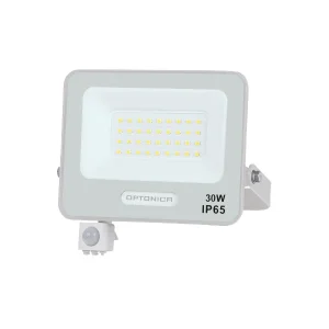 Proiector LED 30W cu Senzor Mișcare IP65 Lumină Neutră 4000K Optonica