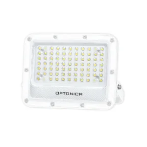 Proiector LED 50W Lumileds 5000lm Lumină Caldă 3000K IP65 Alb