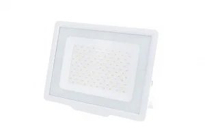 Proiector LED 10W 800lm Lumină Rece 6000K IP65 Alb Optonica