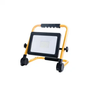 Proiector LED Portabil 50W 4000lm Lumină Rece 6000K Cablu 3m Optonica