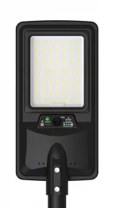 Lampă Stradală Solară LED 12W 2250lm Lumină Rece 6000K cu Telecomandă