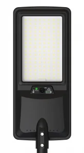 Lampă Stradală Solară LED 24W 3600lm Lumină Rece 6000K cu Telecomandă