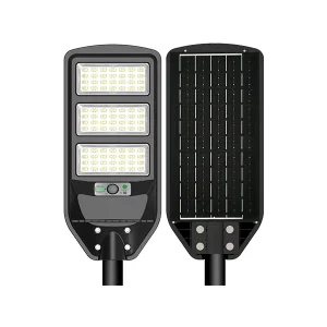 Lampă Stradală Solară LED 12W 1800lm 6000K cu Telecomandă Optonica