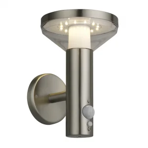 Lampă Solară LED cu Senzor 2W 200lm Lumină Caldă 3000K Optonica