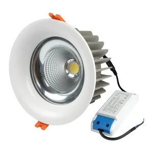 Spot LED Downlight COB 40W 4000lm Lumină Rece 6000K Optonica