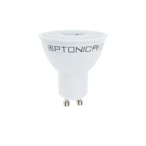 Spot LED GU10 7W 560lm Lumină Neutră 4500K 38° Optonica