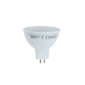 Spot LED MR16 7W 600lm Lumină Caldă 2800K 110° Optonica