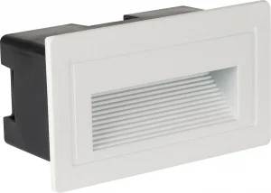 Lampă LED Trepte Pătrat Alb 3W 4200K IP65 Optonica
