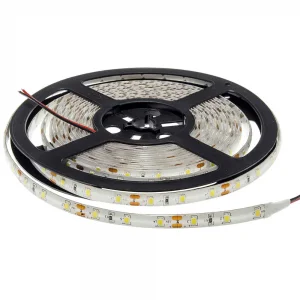 Bandă LED 2835 12V 4.8W/m Lumină Caldă 2700K IP54 Optonica