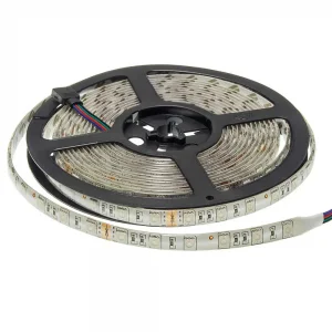 Bandă LED RGB 5050 12V 14.4W/m Exterior IP54 60LED/m Optonica