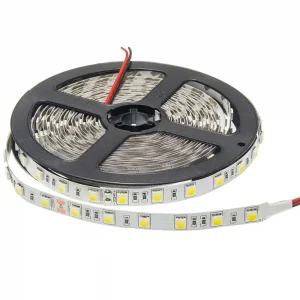 Bandă LED 5050 24V 14.4W/m Lumină Neutră 4500K Interior 60LED/m Optonica