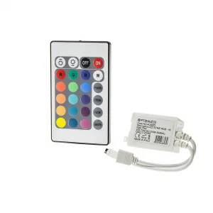 Controler Bandă LED cu Telecomandă 16 Butoane 72W Optonica