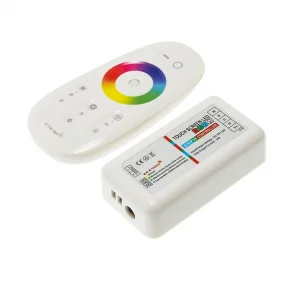 Controler RGBW cu Telecomandă Touch pentru Bandă LED 12-24V 6A Optonica