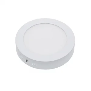 Panou LED Rotund Aplicat 12W 960lm Lumină Caldă 2800K Optonica