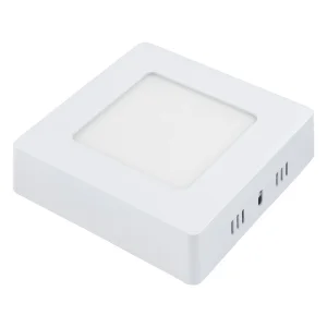Panou LED Aplicat Pătrat 6W 480lm Lumină Caldă 2800K Optonica