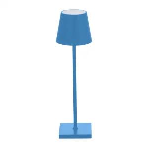Lampă LED de Birou 2.5W Dimabilă CCT Albastră cu Baterie Optonica