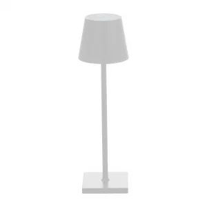 Lampă LED de Masă 2.5W Reîncărcabilă CCT Dimabilă Albă Optonica