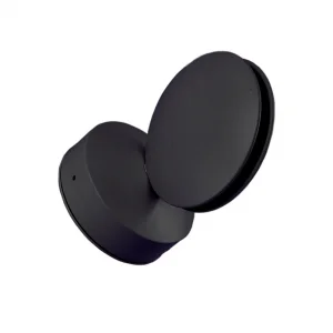 Aplică LED Perete 9W CREE 780lm Lumină Caldă 3000K Negru Optonica