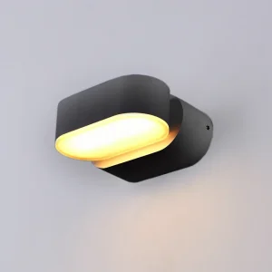 Aplică LED Perete 6W Rotabilă Optonica, Lumină Neutră 4000K, Negru
