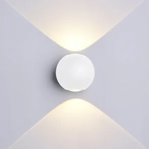 Aplică LED Perete Rotundă 6W 3000K Lumină Caldă Alb Optonica