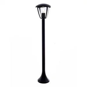 Stâlp Iluminat Grădină 90cm Negru Mat 1xE27 Max 60W Optonica