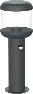 Aplică LED Exterior E27 cu Senzor Mișcare PIR IP54 Negru Optonica