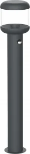 Aplică LED Exterior E27 cu Senzor PIR 40W IP54 Aluminiu Negru Optonica