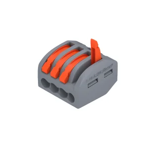 Conector Rapid Lever 4 Poli 32A 450V 0.08-2.5mm² Optonica