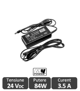 MW Power Sursa alimentare LED 84W 24V 3.5A