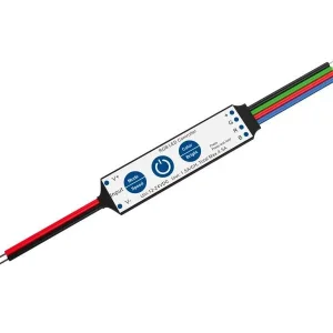 Controler LED Mini 12-24V DC 4.5A cu Telecomandă 256 Nivele Dimming Optonica