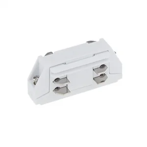 Conector Drept Mini pentru Șină 4 Fire Alb Optonica