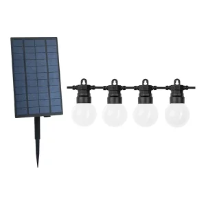 Ghirlandă Solară Exterior G50 10M 20 Becuri Lumină Caldă 2700K Optonica
