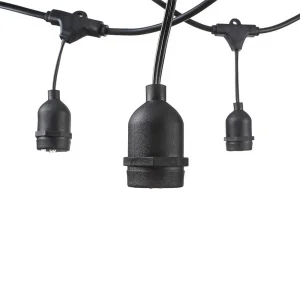 Ghirlandă Luminoasă Exterior E27 15 Socluri 14.4m IP65 Optonica