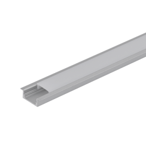 Profil aluminiu pentru benzi flexibile LED, pentru montaj incastrat, 2m