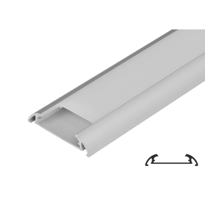 PROFIL ALUMINIU PENTRU BENZI LED APLICAT 2m
