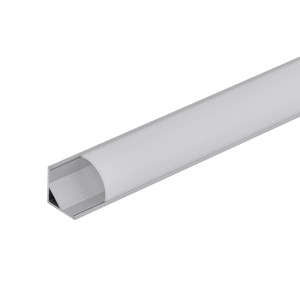 Profil aluminiu pentru benzi LED flexibile, unghiular, 3m - Comenzi sub 25 buc/bax: ridicare din depozit