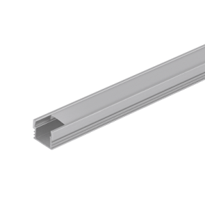 Profil aluminiu pentru benzi LED flexibile, adanc, 2 m