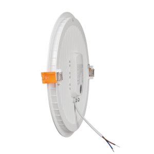 Panou LED incastrabil, rotund, 12W, SMD2835, lumina neutra