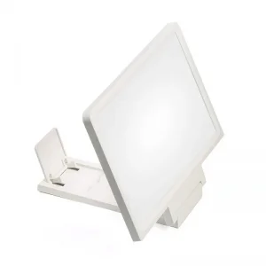 Lupă Ecran Telefon 8 inch 3D Optonica Alb