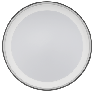 Plafoniera LED dimabila CCT cu telecomanda, neagra, 45W, 3000/4000/6000K, 220-240V AC, IP20