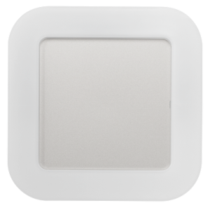 Plafoniera LED, rezistenta la apa, patrata, 15W, 4000K, alba, IP65