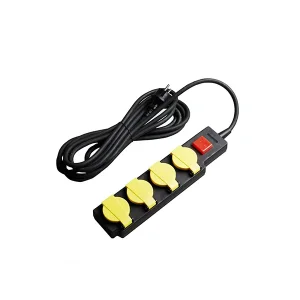 Prelungitor 4 Prize Schuko IP44 cu Buton ON/OFF 5m 3500W Optonica