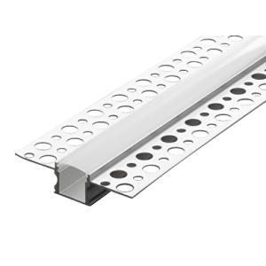 Profil aluminiu banda LED pentru rigips, 13mm, 3m - Comenzi sub 25 buc/bax: ridicare din depozit