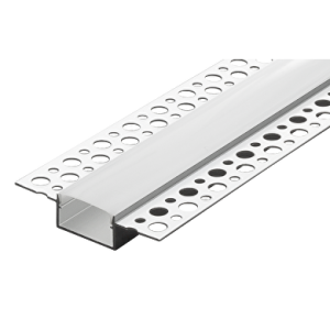 Profil aluminiu banda LED pentru rigips, 21mm, 3m - Comenzi sub 25 buc/bax: ridicare din depozit