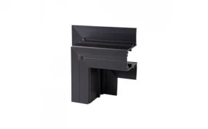 Accesoriu Unghi Concav R15 pentru Spoturi Magnetice M15 Optonica Negru