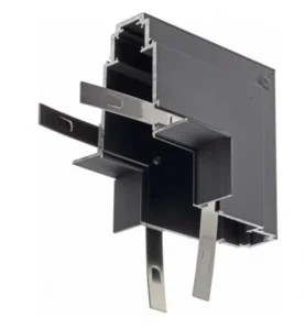 Accesoriu Șină Magnetică M35 Colț Concav R35-B Gri Optonica
