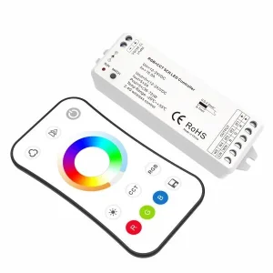 Controler RGB+CCT cu Telecomandă RF 2.4GHz 30m 1 Zonă Optonica