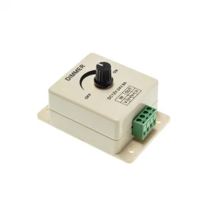 Dimmer Rotativ 8A 96W DC 12-24V pentru Benzi LED Optonica