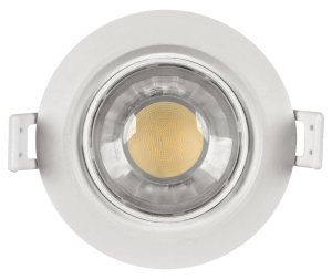 SPOT LED INCASTRABIL, rotund, reglabil, 8W, lumina neutra