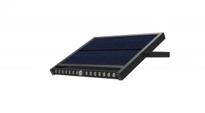 Aplică LED Solară 12.5W RGB 1200lm Senzor PIR Optonica